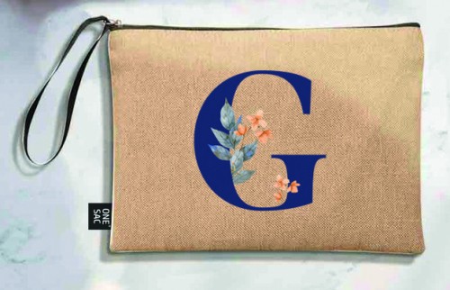 Bolso de mano letra g una pieza (diseño variado) (25×18×1 )
